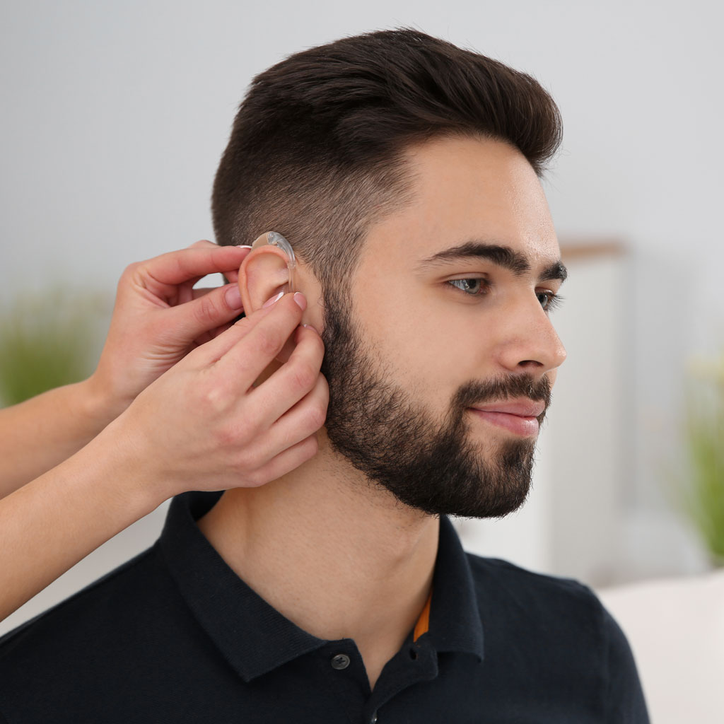 network hearing hearing aids adult getting hearing aids fitted